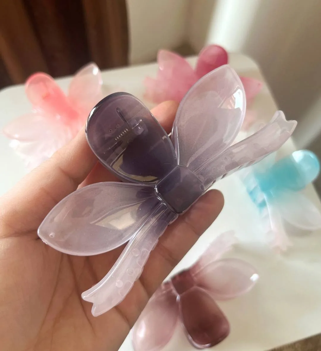 Aesthetic Butterfly Hair Claw