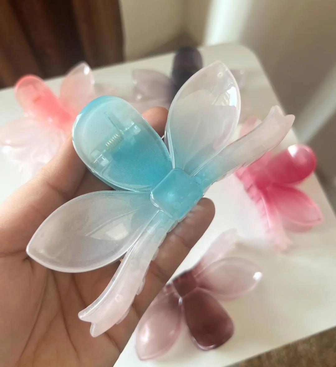 Aesthetic Butterfly Hair Claw