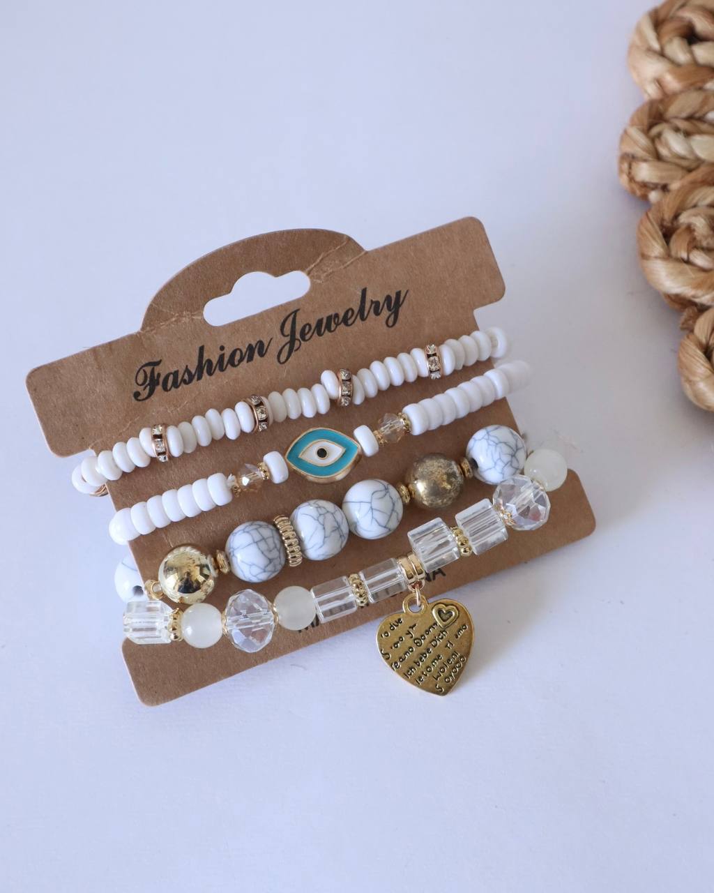 Boho Chic Multilayer Beaded Bracelet Stack