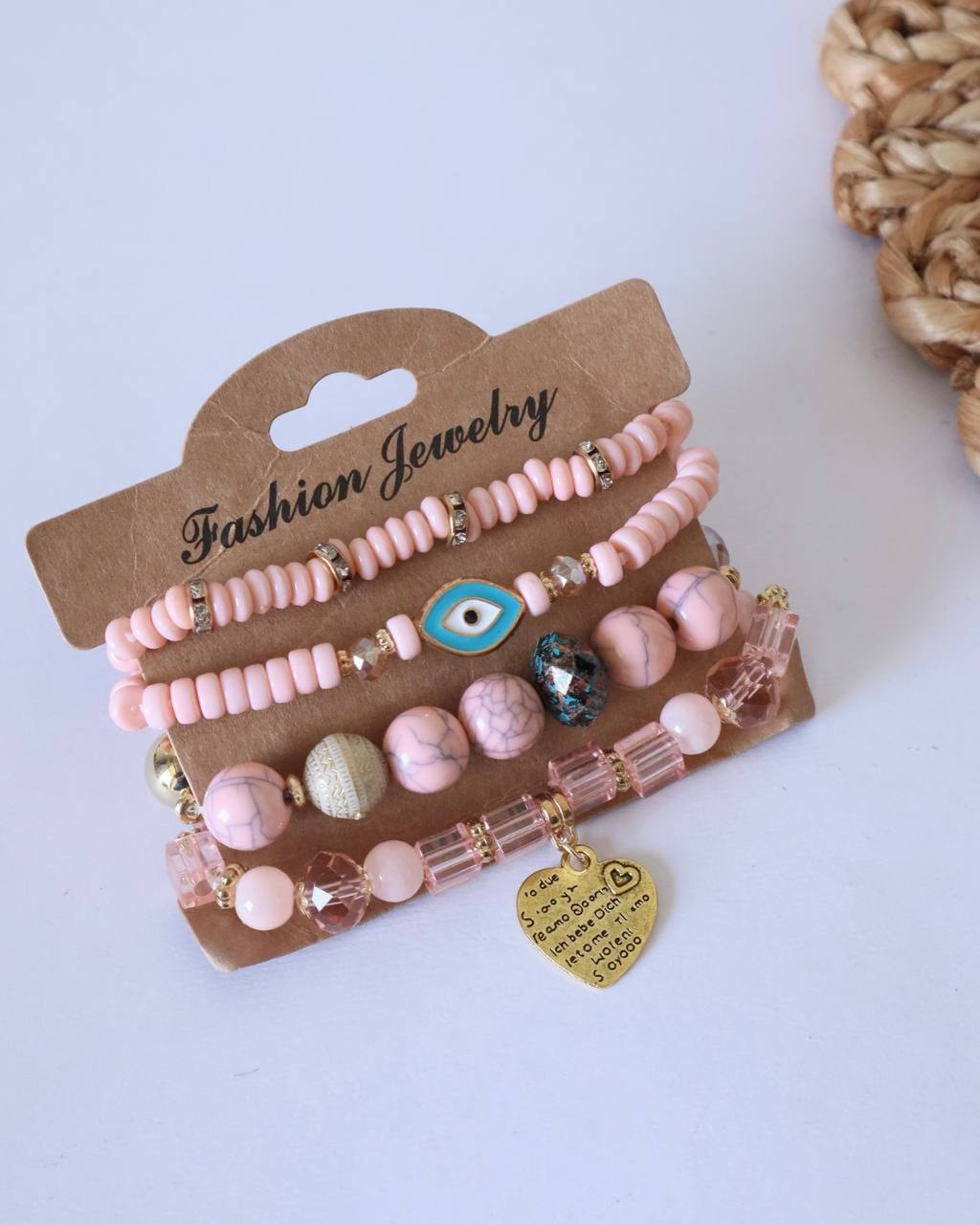 Boho Chic Multilayer Beaded Bracelet Stack