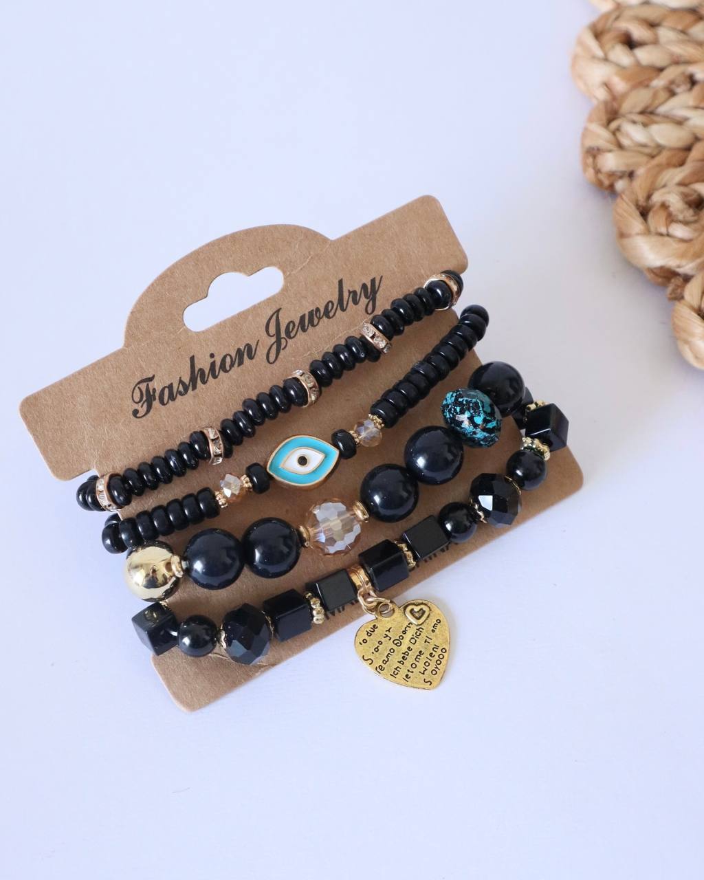 Boho Chic Multilayer Beaded Bracelet Stack