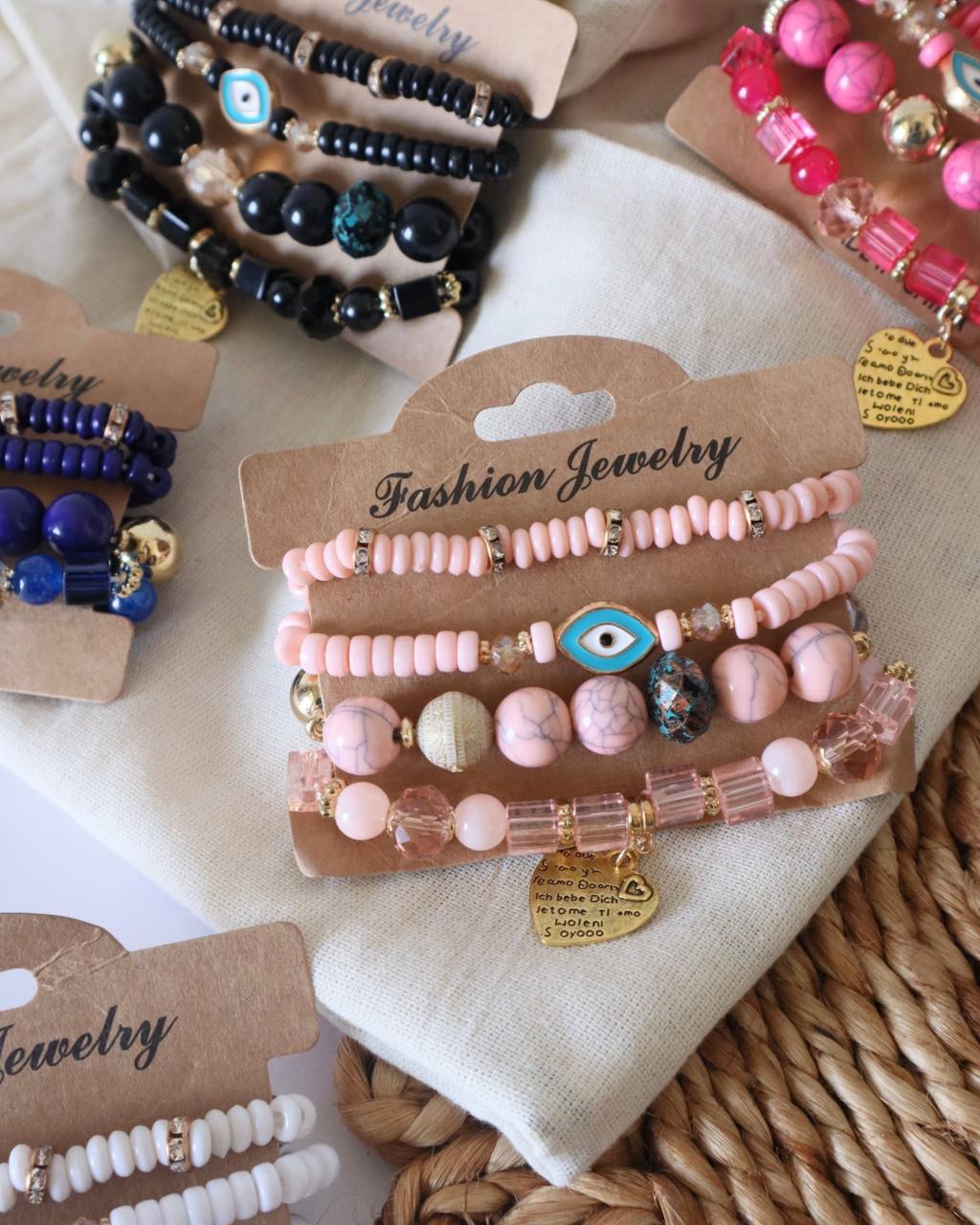 Boho Chic Multilayer Beaded Bracelet Stack
