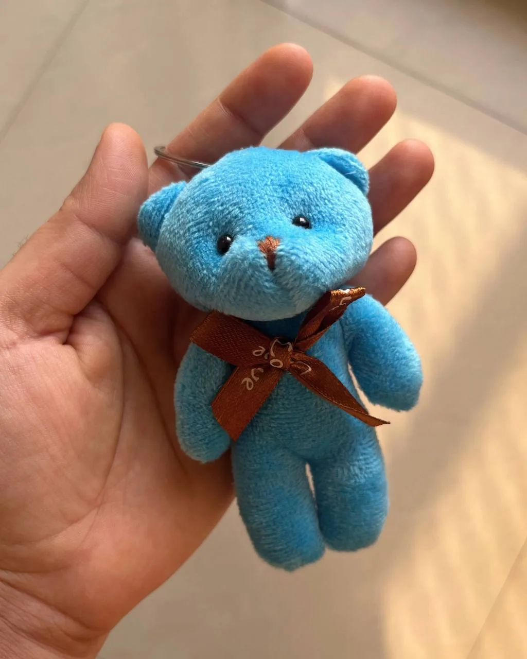 Cute Teddy Bear Keychain-Soft Plush Bag Charm