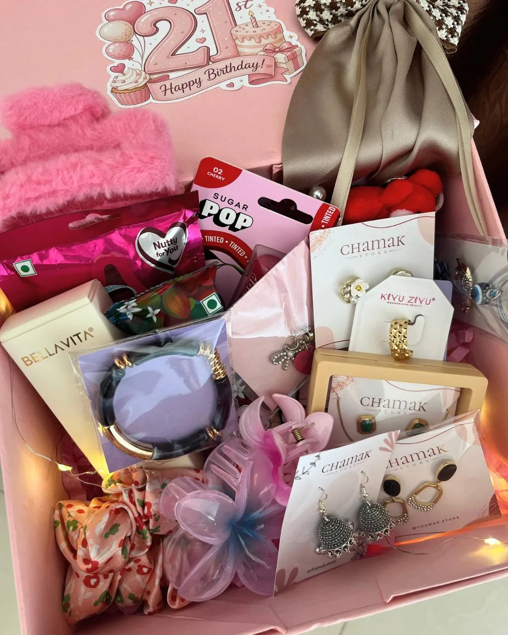 21 Gifts for 21st Birthday | Luxury Surprise Gift Box for Her