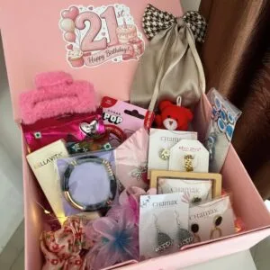 21 Gifts for 21st Birthday | Luxury Surprise Gift Box for Her