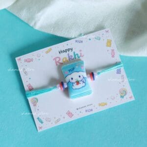 Cute Candy Milk Cart Kids Rakhi