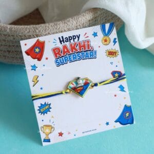 Superman Rakhi For Kids