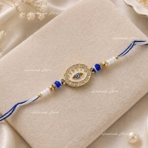 Premium Oval Evil Eye Rakhi