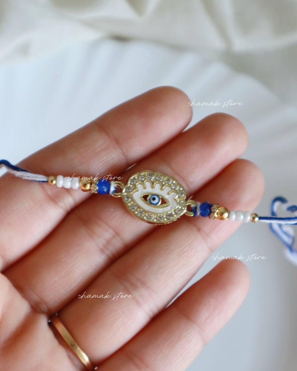 Premium Oval Evil Eye Rakhi