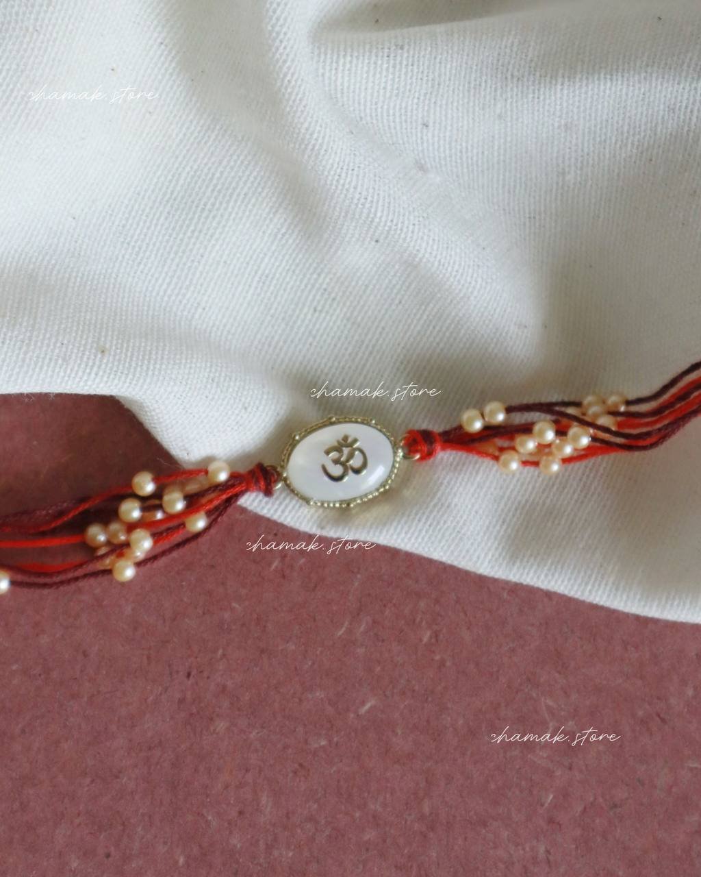 Om Pearl Rakhi