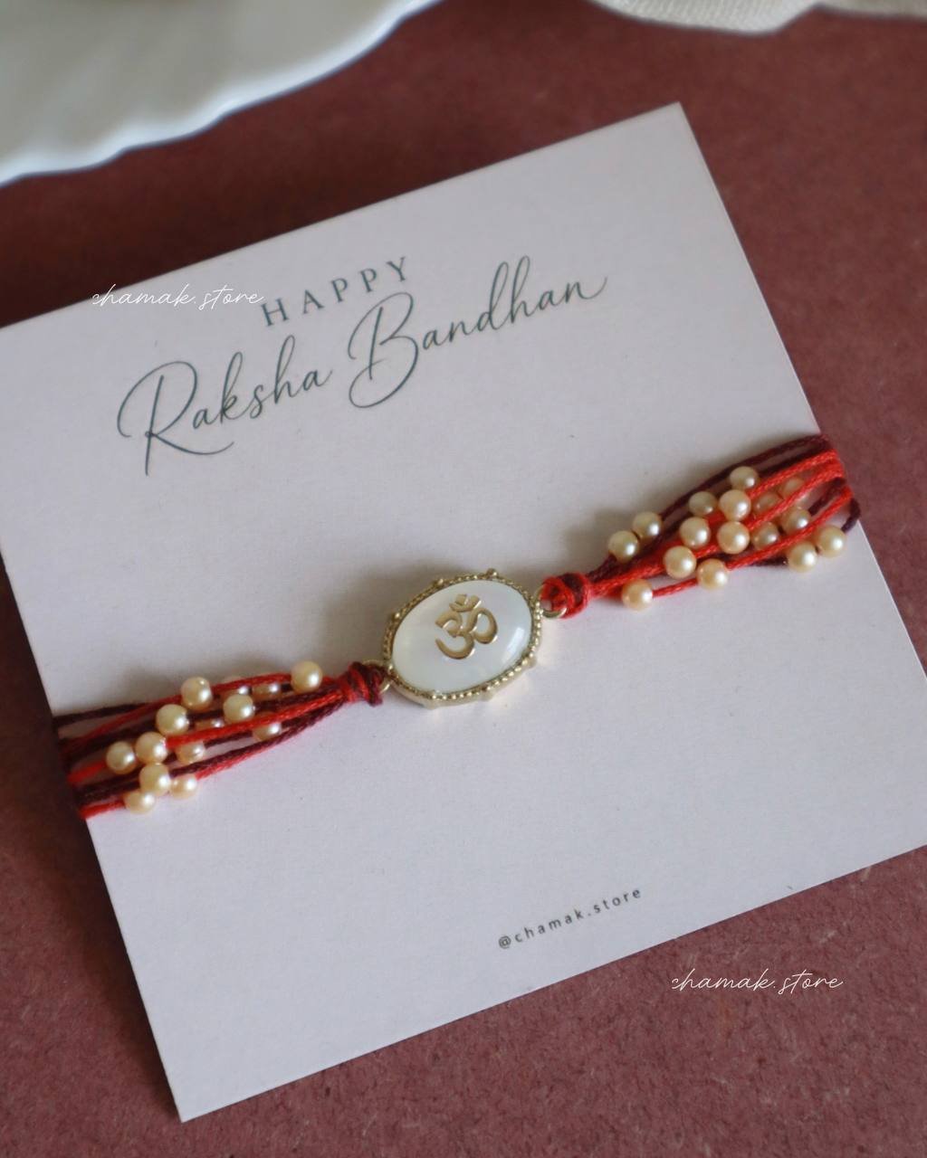 Om Pearl Rakhi