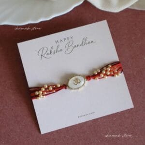 Om Pearl Rakhi