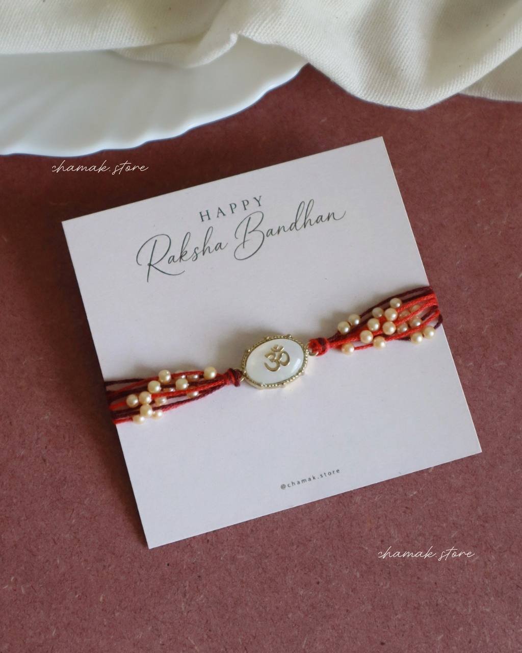 Om Pearl Rakhi