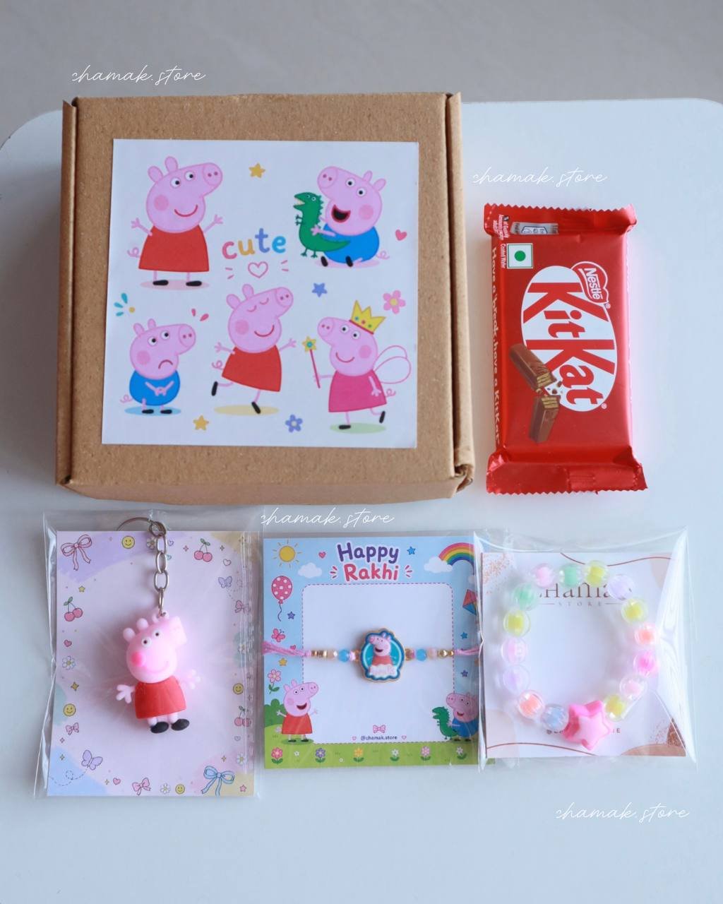 Peppa Pig Rakhi Gift Hamper