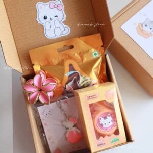Cute Kitty Kids Rakhi Gift Hamper