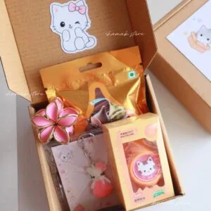 Cute Kitty Kids Rakhi Gift Hamper