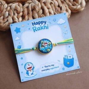 Doraemon Spinner Rakhi for Kids